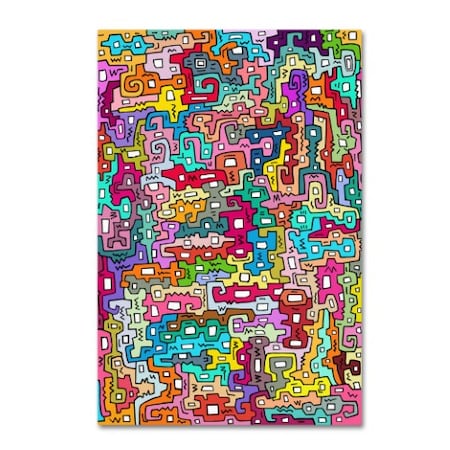 Miguel Balbas 'Life 3' Canvas Art,12x19